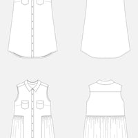 Grainline Studio - Alder Shirtdress - 14-32