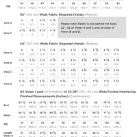 Grainline Studio - Poppy Dress - 14-32