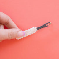 Sarah Hearts - Barrette - Seam Ripper