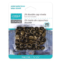 UNIQUE - Double Cap Rivet - Assorted