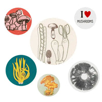 The Regional Assembly of Text - Buttons - Mushrooms