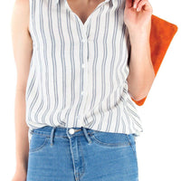 Jalie - Rose Sleeveless Button-Down Shirt