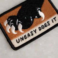 Stay Home Club - Felt Patch - Uneasy Does It