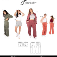 Jalie - Roxanne Cargo Shorts + Pants
