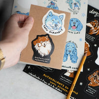 Stay Home Club - Sticker Sheet - Food Dogs