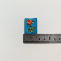 Intensely Distracted - Sewing Label - Birth Month Flower Series 2