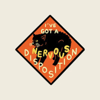 Stay Home Club - Vinyl Sticker - Nervous Disposition