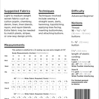 Grainline Studio - Austin Dress - 14-32