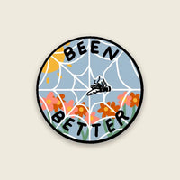 Stay Home Club - Vinyl Sticker - Been Better (Spiderweb)