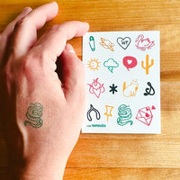 Les Tatoués - Temporary Tattoos - Tiny Doodles