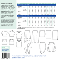 Cashmerette - Grafton Dress & Skirt - Mix & Match - 0 - 16