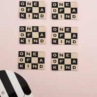 Matchy Matchy Sewing Club - Sewing Labels - One of a Kind Checkerboard Large