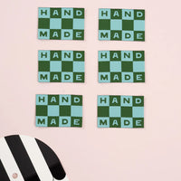 Matchy Matchy Sewing Club - Sewing Labels - Handmade Checkerboard Large