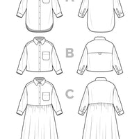 Closet Core - Jenna Button-up Shirt & Shirtdress