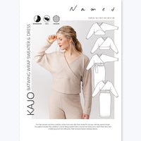 Named Clothing - Kajo Batwing Wrap Sweater