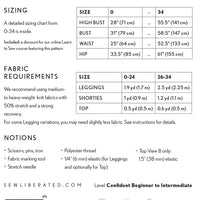 Sew Liberated - Limestone Leggings & Top