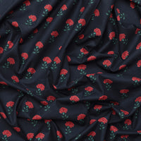 Rifle Paper Co. - Cotton - Vintage Garden - Marisol - Navy