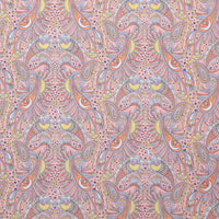 Figo - Cotton - Magic Garden - Celeste Paisley - Orange