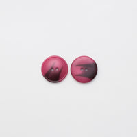 Buttons - 2 Hole - 30mm - Matte - Assorted