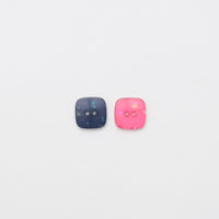 Buttons - 2 Hole - 20mm - Square - Assorted