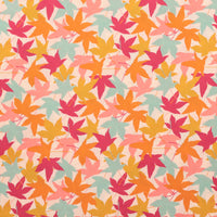 Figo - Cotton - Splendor - Leaves - Cream