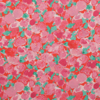 Viscose Blend - Melrose Knit - Digital Print - Orange Pink