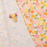 Viscose Blend - Melrose Knit - Digital Print - White Pink