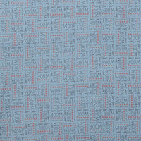 Moda - Cotton - Dog Daze - Woof - Blue