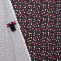 Lewis & Irene - Cotton - Poppies - Multi - Dark