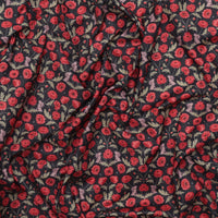 Lewis & Irene - Cotton - Poppies - Poppies and Hare - Dark