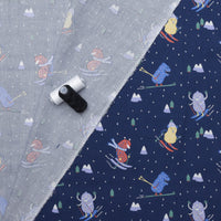 Katia - Cotton - Poplin - Monsters Skiing