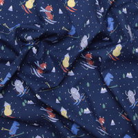 Katia - Cotton - Poplin - Monsters Skiing
