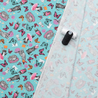 World Art Group - Cotton - Fancy Pants - Turquoise