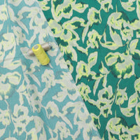 Tencel - Sienna - Print - Emerald Lime