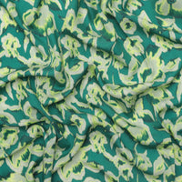 Tencel - Sienna - Print - Emerald Lime