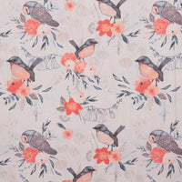 Paintbrush Studio - Cotton - A Walk In The Woods - Birds Beige
