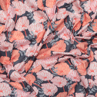 Paintbrush Studio - Cotton - A Walk In The Woods - Large Floral Blue