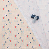 Paintbrush Studio - Cotton - Beach Day - On Duty Ecru