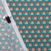 Cotton + Steel - Cotton - East Coast - Speed Dial - Teal