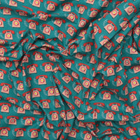 Cotton + Steel - Cotton - East Coast - Speed Dial - Teal