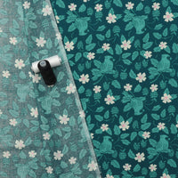 Ruby Star - Cotton - Backyard - Birds - Galaxy