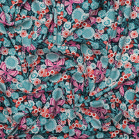 Ruby Star - Cotton - Backyard - Butterfly - Dark Teal