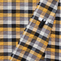 Cotton Blend - Pucker Plaid - Mustard