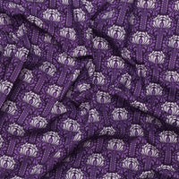 Cloud 9 - Canvas - Organic Cotton - Magic Flowers - Purple