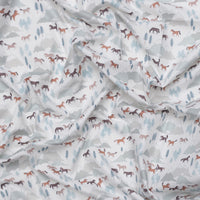 Figo - Cotton - Horizon - Horses - White