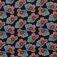 Carrie Okemaw - Poplin - Kokom Flowers - Black