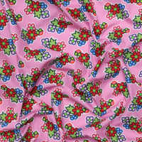 Carrie Okemaw - Poplin - Kokom Flowers - Pink