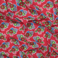 Carrie Okemaw - Poplin - Kokom Flowers - Red