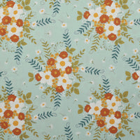 Moda - Cotton - Ponderosa - Country Floral - Sky