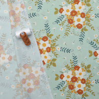 Moda - Cotton - Ponderosa - Country Floral - Sky